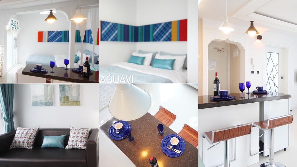 Blue & White Pension Namhae Exterior foto